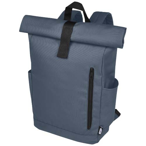 Sac à dos 18 L promotionnel en RPET 15,6" Byron Bleu hale